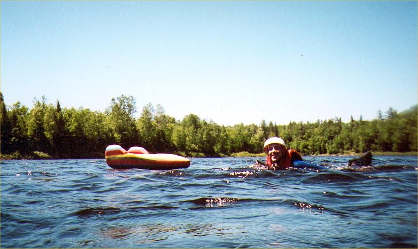 Jean-Francois à la sortie de la Mattawin