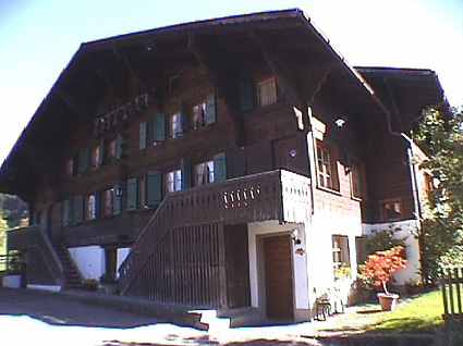 Le chalet au village de Gérignoz