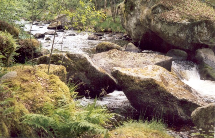 Le même endroit, vue de l'aval