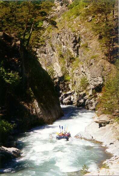 Entrée de la gorge de Château-Queyras