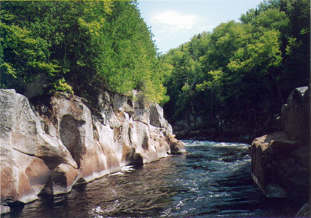 Le canyon Tewksbury sur la Jacques-Cartier !