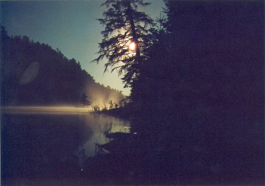 Clair de Lune sur la Chûte du Crapaud