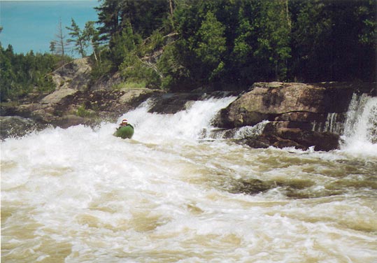 Raph au rapide du saut du Crapaud, Québec