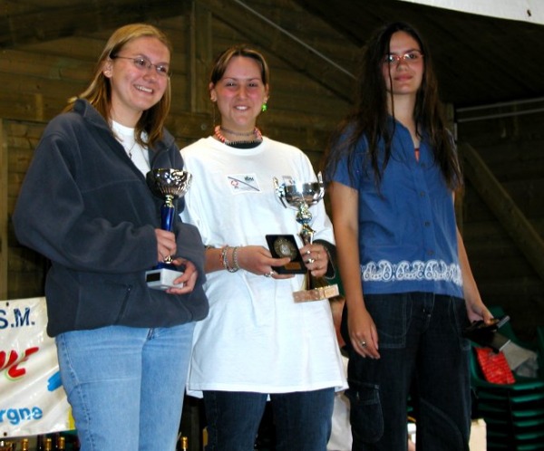 Championnat de France descente 2003 - 3 premières juniors