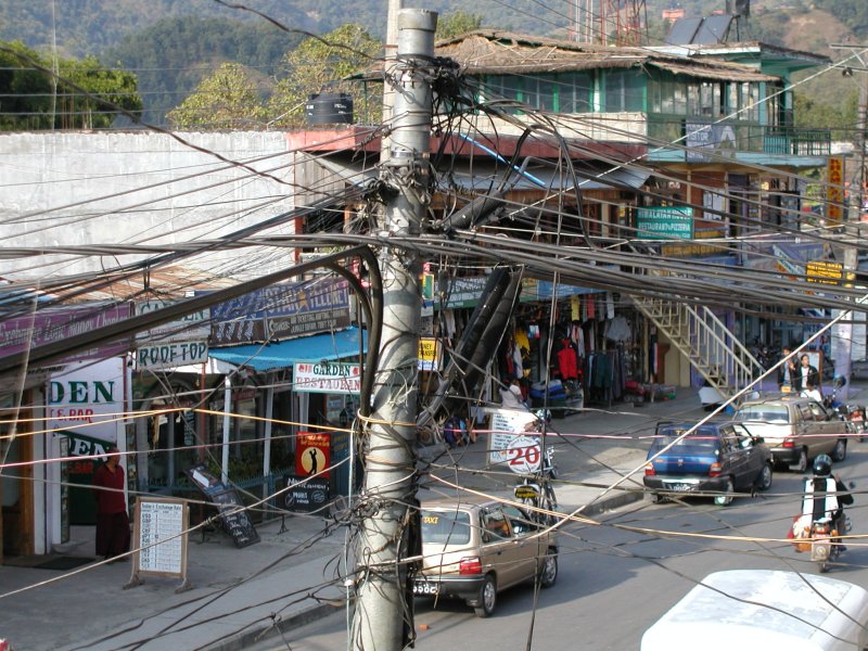 Les connexions Internet de Pokhara